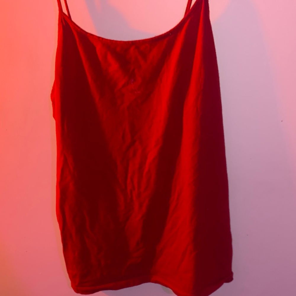 Women's Red Cami Top